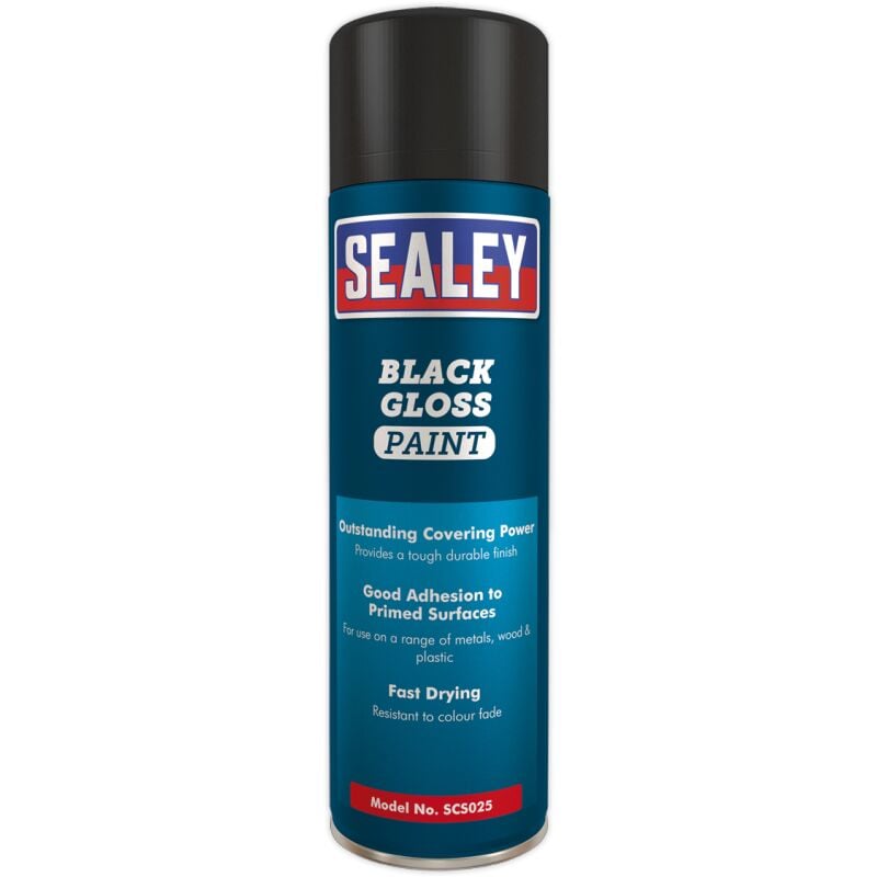 Sealey - Black Gloss Paint 500ml