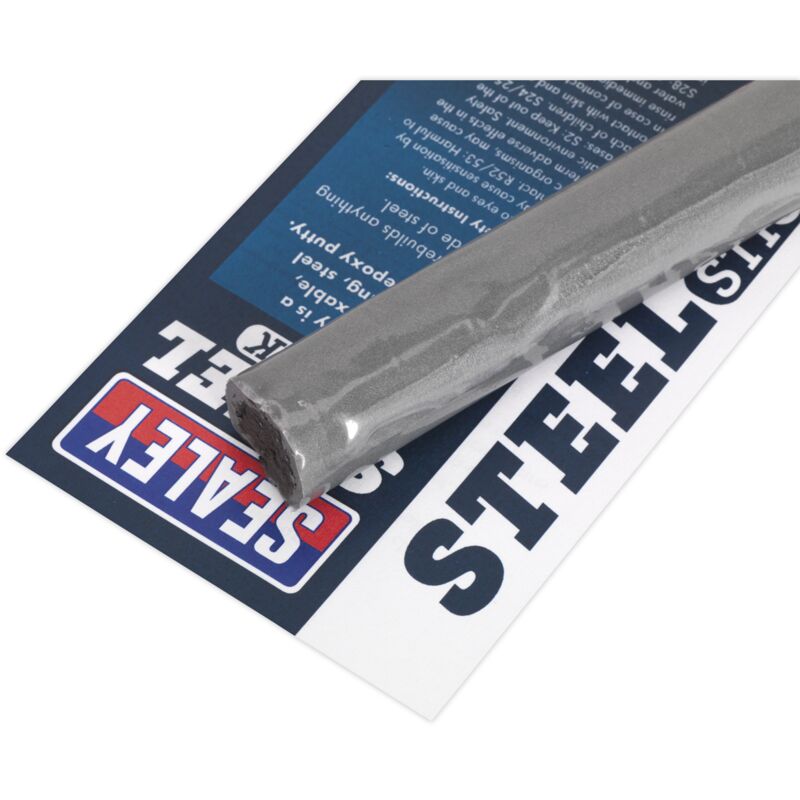 Sealey SCS390 Quick-Set Putty Metal Steel Stick 114g