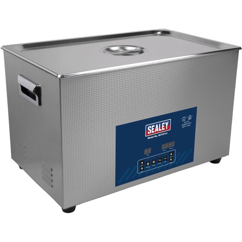 SCT27 Ultrasonic Cleaner 27L - Sealey