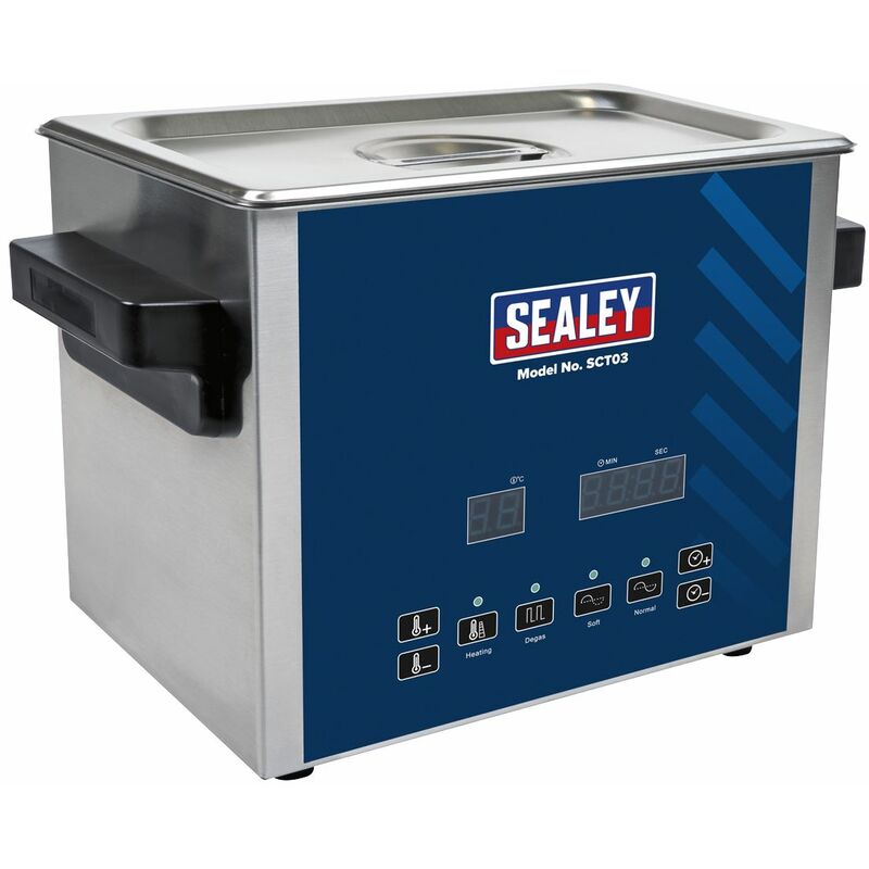 Sealey - Ultrasonic Parts Cleaning Tank 3L SCT03