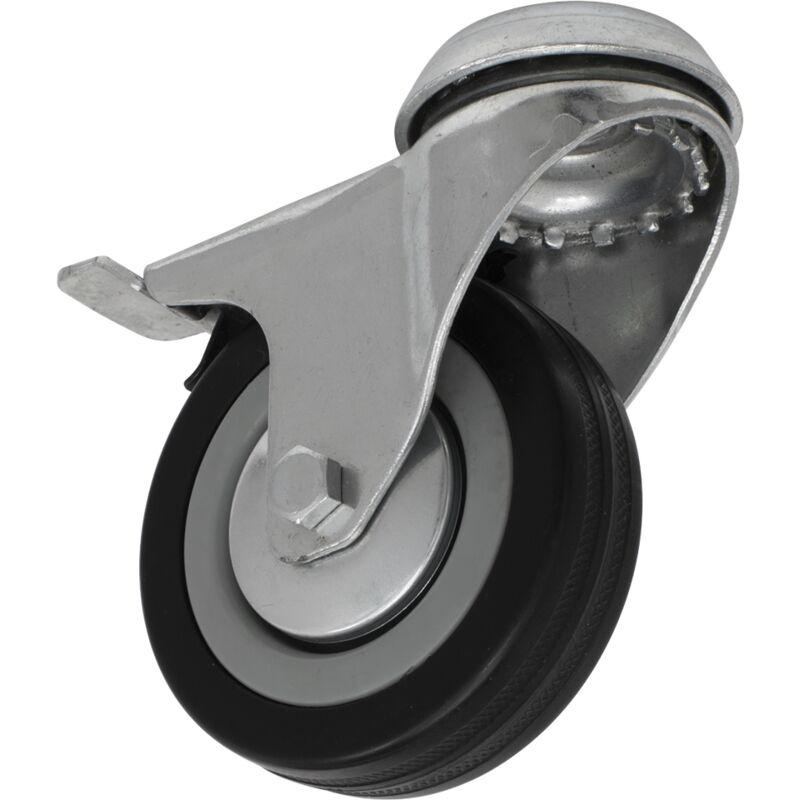 Castor Wheel Bolt Hole Swivel with Brake &21675mm