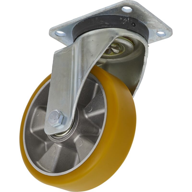 Sealey 160mm Castor Wheel with Swivel Plate SCW5160SP