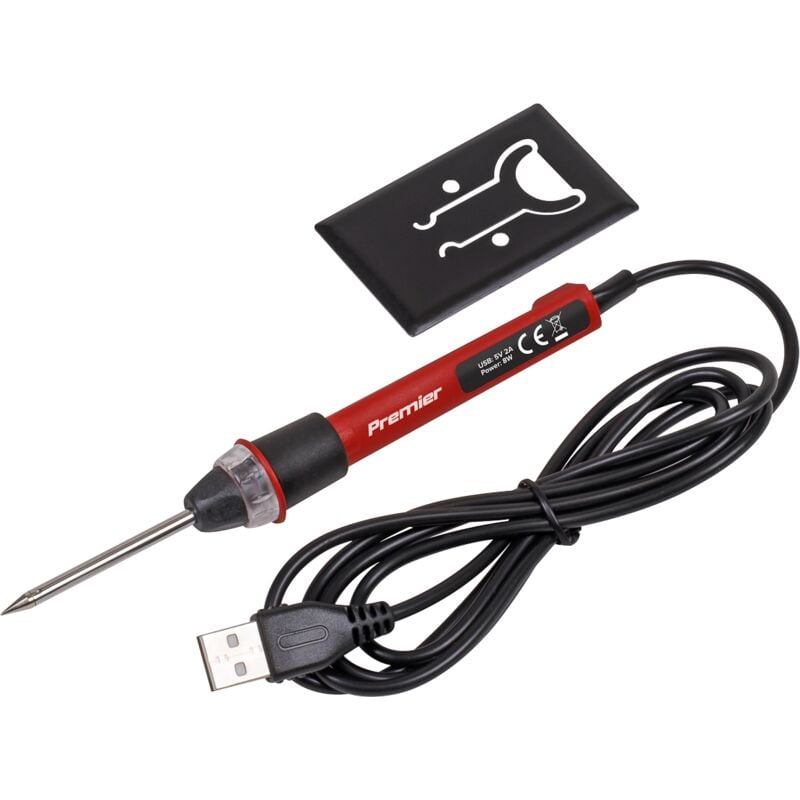 SDL12 Premier usb Soldering Iron 8W - Sealey