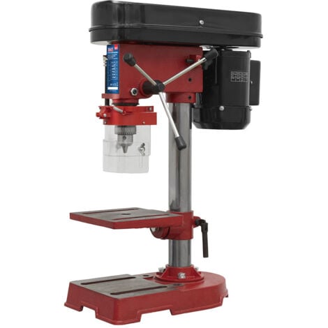 Sealey SDM30 Pillar Drill 5-Speed Hobby Model 580mm Height 350W/230V
