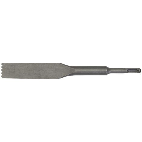Sealey SDS Plus Toothed Mortar/Comb Chisel 30 x 250mm D1CC