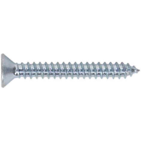 Sealey Self Tapping Screw 4.8 x 38mm Countersunk Pozi Pack of 100 ST4838
