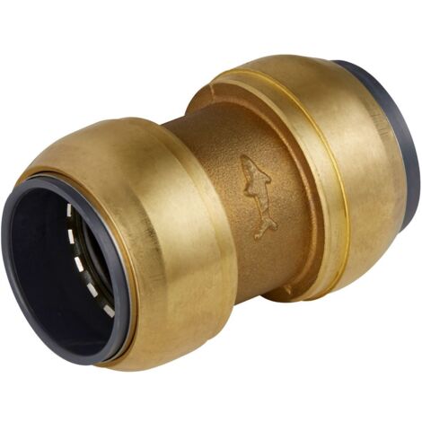 Sealey SharkBite&reg Straight Connector 15mm SBA15SC