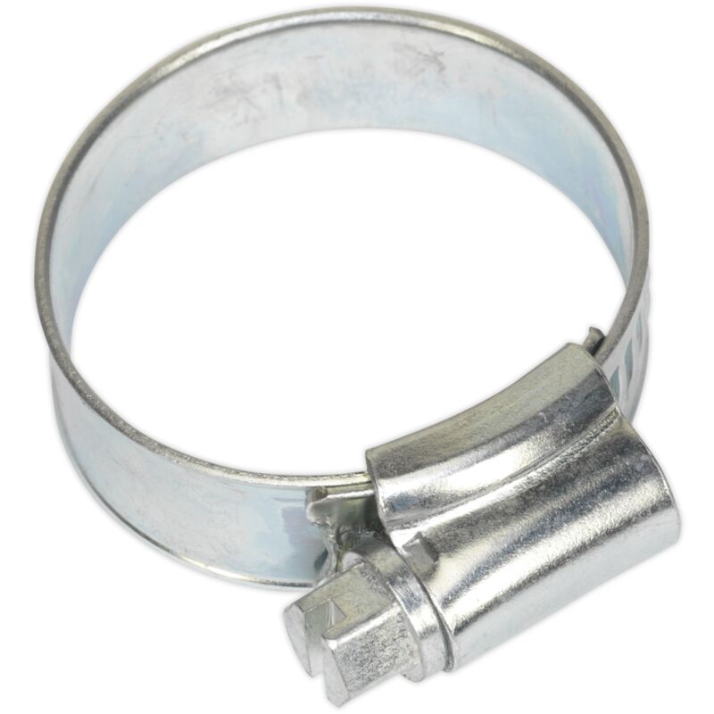 Hose Clip Zinc Plated 22-32MM Pack of 20 - Sealey