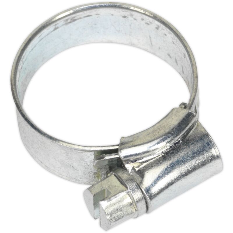 Sealey - SHC0X Zinc Plated Hose Clip 16-25mm - Pack of 20