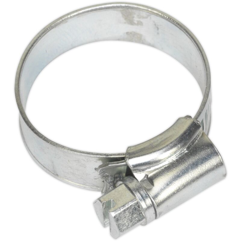 Hose Clip Zinc Plated 19-29MM Pack of 20 - Sealey
