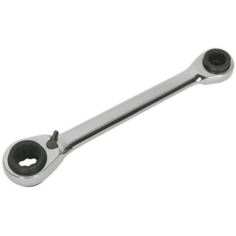 Sealey Siegen 4-in-1 Reversible Ratchet Ring Spanner S0983