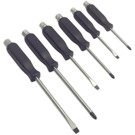 Sealey Siegen Hammer-Thru Screwdriver Set 6pc S0535