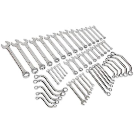 Sealey Siegen Multipurpose Spanner Set 50pc S01084