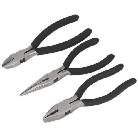 Sealey Siegen Pliers Set 3pc S0447
