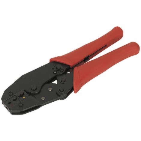 Sealey Siegen Ratchet Crimping Tool Insulated Terminals S0604
