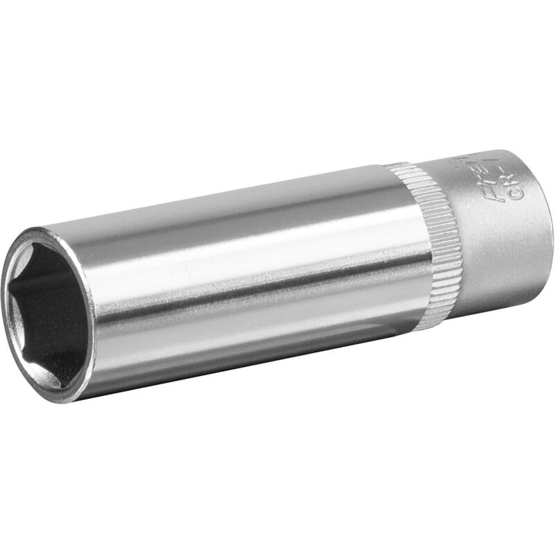 14mm Deep 3/8''Sq Drive WallDrive Socket Chrome Hardened Tempered S3814D - Sealey