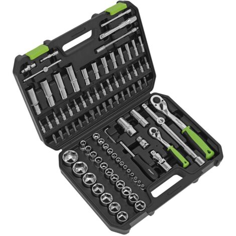 Sealey Siegen Socket Set 1/4"" & 1/2""Sq Drive 94pc S01210