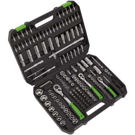 Sealey Siegen Socket Set 1/4"", 3/8"" & 1/2""Sq Drive 171pc S01211