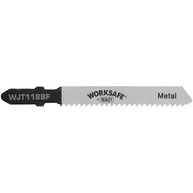 Jigsaw Blade Metal 55mm 12tpi, Pack of 5 - Sealey