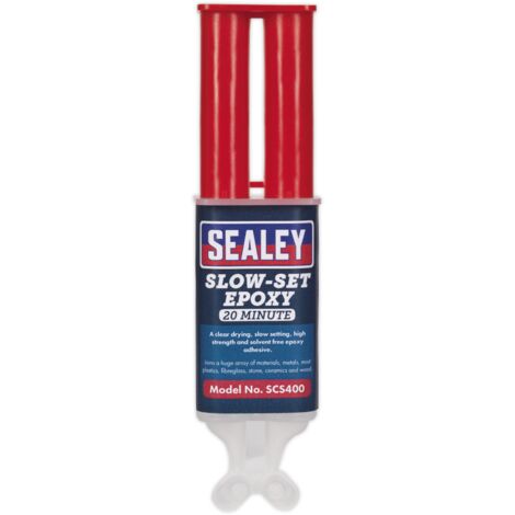 Sealey Slow-Set 20 Minute Epoxy Adhesive 25ml SCS400