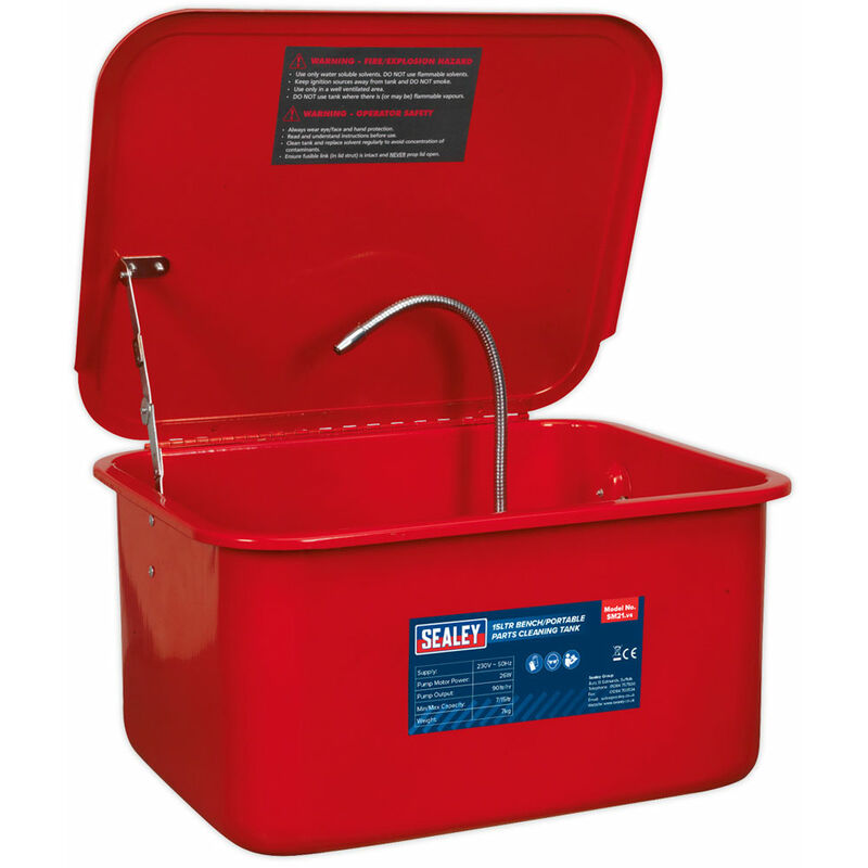 SM21 Parts Cleaning Tank Bench/portable - Sealey