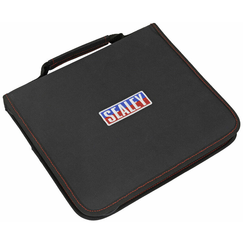 SMC43 Zipped Tool Pouch 6-Pocket - Sealey