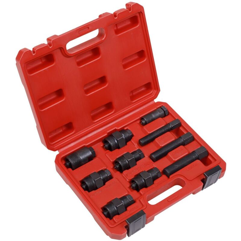 SMC48 Motorcycle Flywheel Puller Set 10pc - Sealey