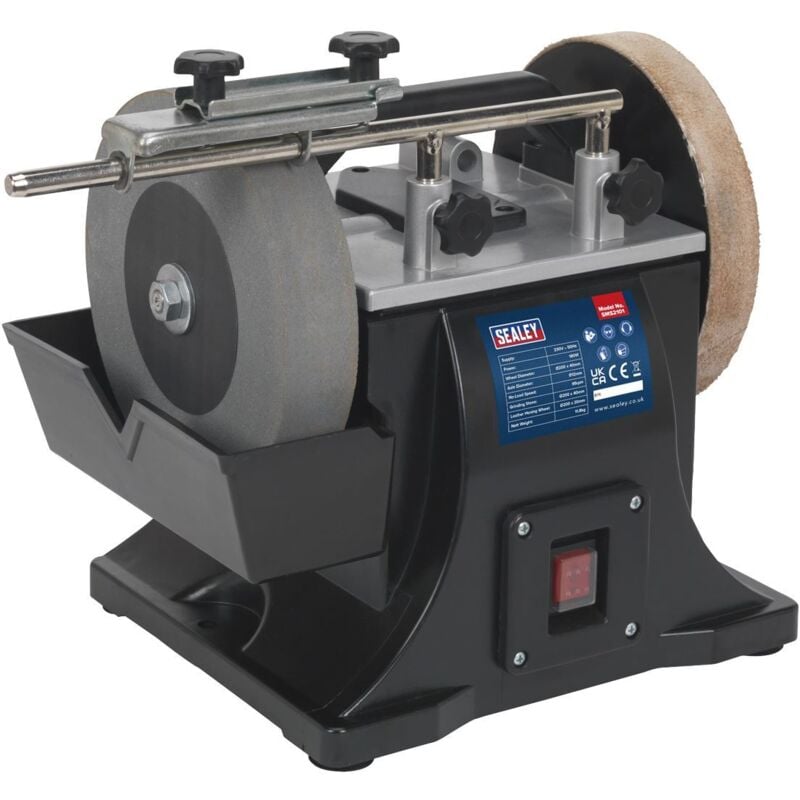 Sealey - SMS2101 200mm Sharpener with Honing Wheel 180W