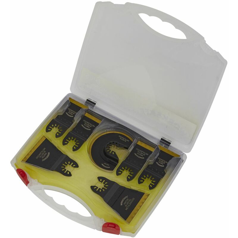 Multi-Tool Blade Set Metal & Wood 7pc wmtset - Sealey