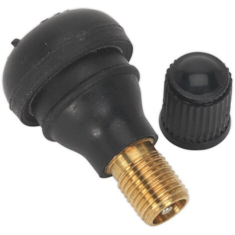 Sealey Snap-in Tubeless Tyre Valve, Type TR412 - Pack of 100 TV412