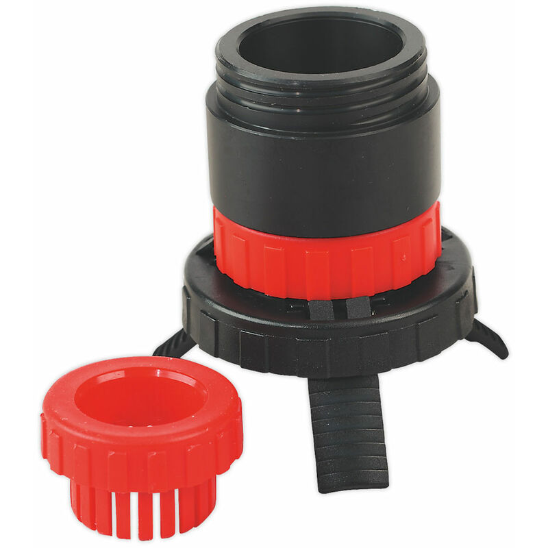 SOLV/SFX Universal Drum Adaptor Fits Solv/sf to Plastic Pouring Spouts - Sealey