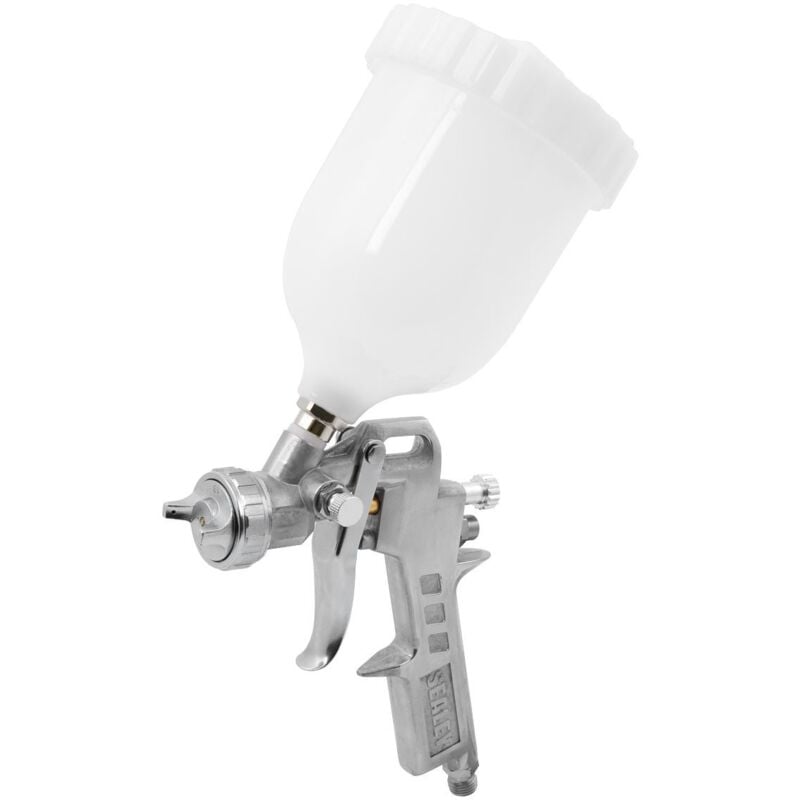 SSG503 Gravity Feed Spray Gun 1.5mm Set-Up - Sealey