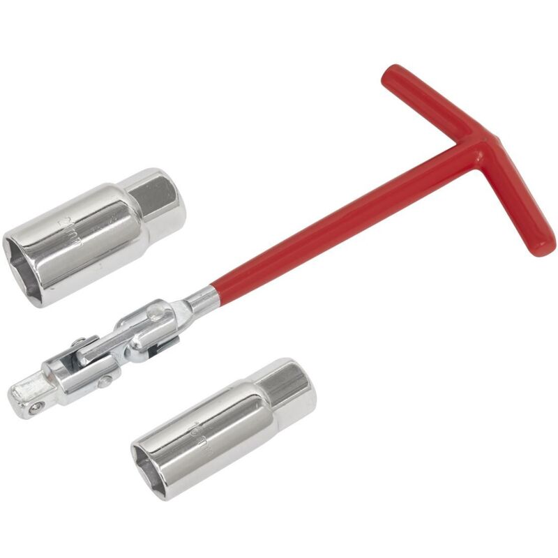 SMC57 Spark Plug T-Bar Wrench 16/21mm - Sealey