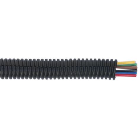 Sealey Split Convoluted Cable Sleeving Split 12-16mm 10m CTS1210