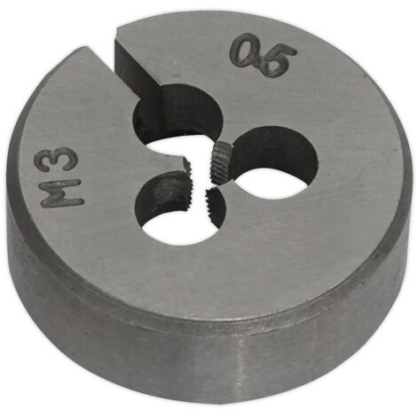 Sealey Split Die M3 x 0.5mm SSDM3