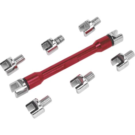Sealey Spoke Wrench Set 9pc MS086