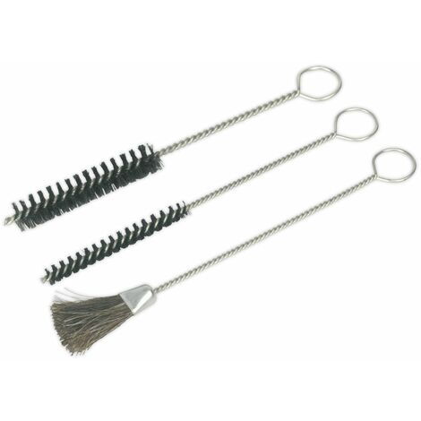 Sealey Spray Gun Cleaning Brush Set 3pc BSGC/3