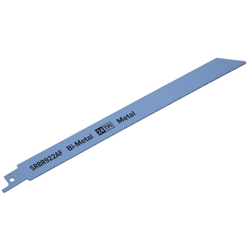 Sealey SRBR922AF Reciprocating Saw Blade for Metal 230mm 24tpi - Pack of 5