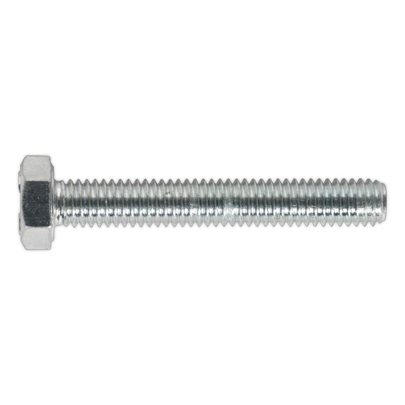 Sealey - ht Set Scew M6 x 40MM 8.8 Zinc din 933 Pack of 50