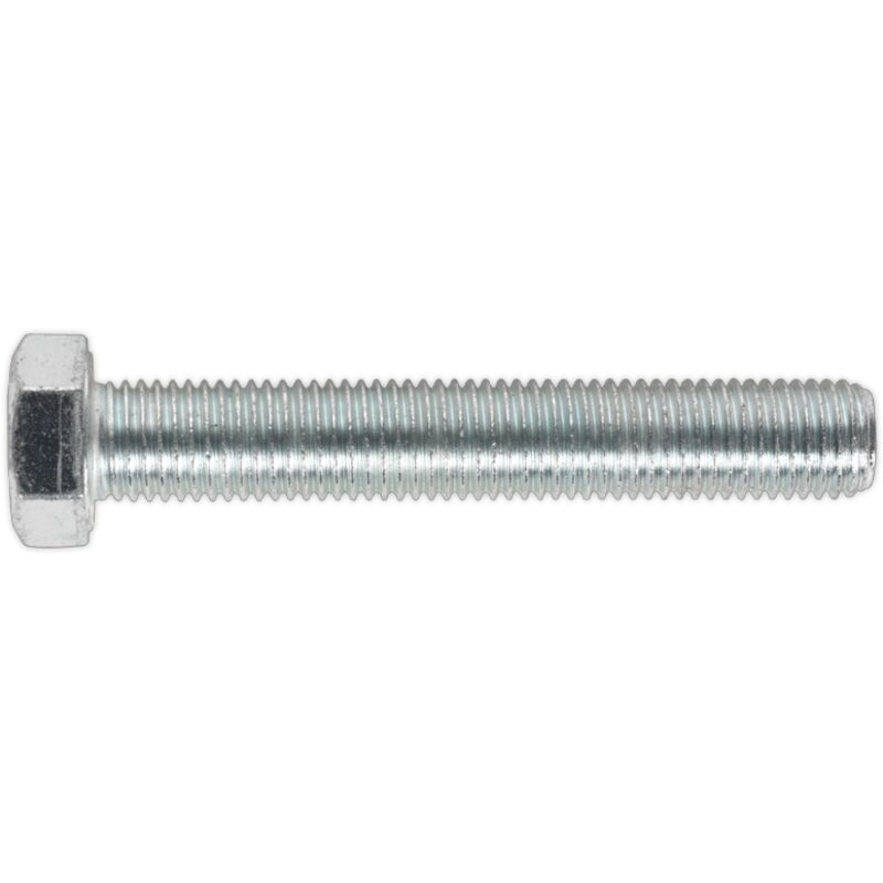 Sealey - ht Set Screw M16 x 100MM 8.8 Zinc din 933 Pack of 5