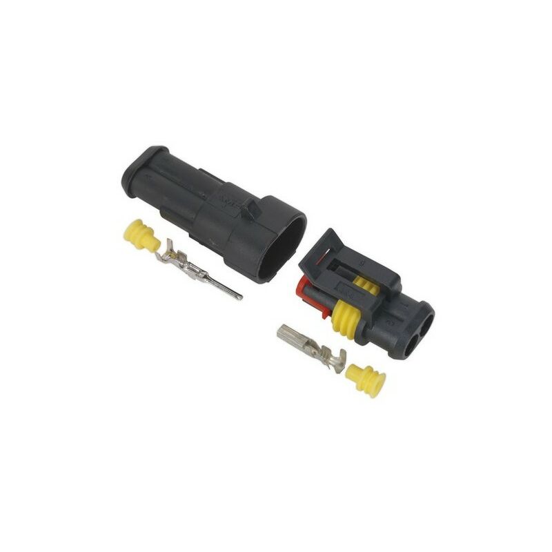 SSC2MF Superseal Male & Female Connector 2 Way 1pr - Sealey