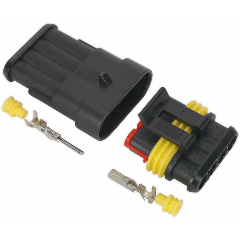 SSC4MF Superseal Male & Female Connector 4-Way - Sealey