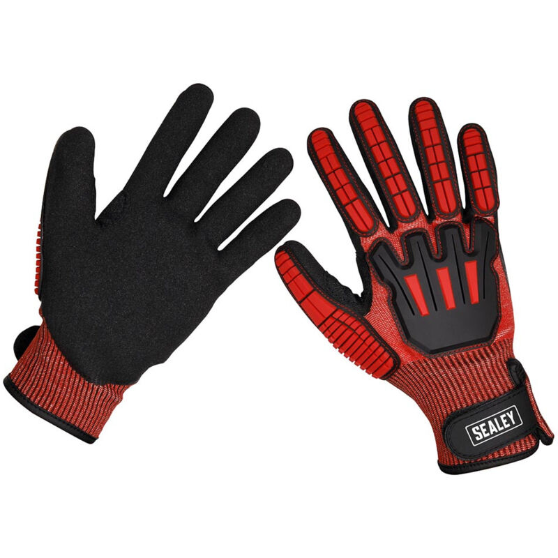 Sealey - SSP38L Cut & Impact Resistant Gloves - Large