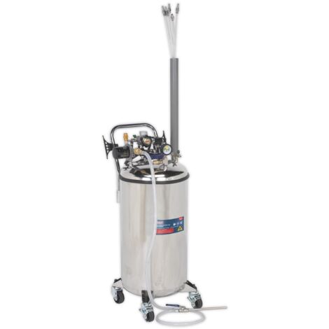 Sealey Stainless Steel Fuel Tank Drainer 90L TP201