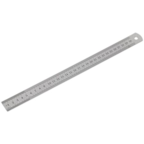 Sealey Steel Rule 300mm/12"" AK9641