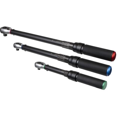 Sealey STW900SETB Torque Wrench Micrometer 3pc Set Premier Black