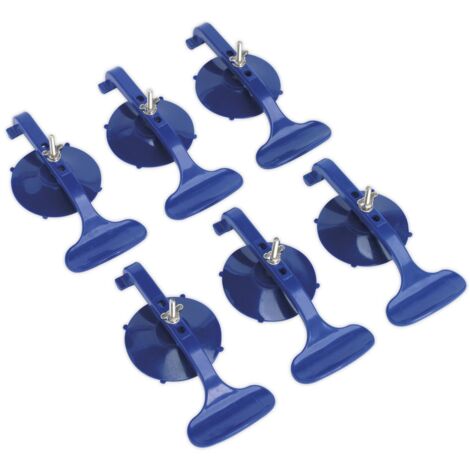 Sealey Suction Clamp Set 6pc RE006