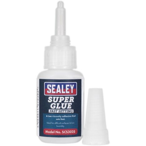 Sealey Super Glue Fast Setting 20g SCS302S