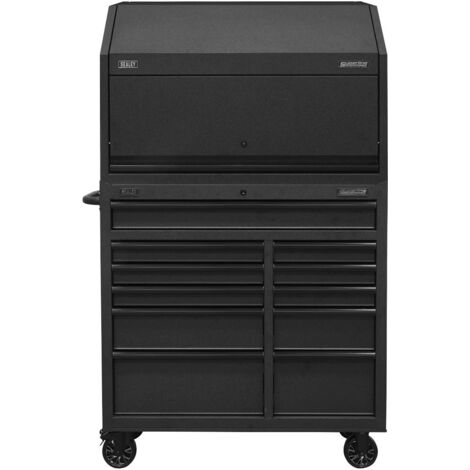 Sealey Superline PRO® Hutch Toolbox & Rollcab Combo 1030mm 11 Drawer AP41HBESTACK