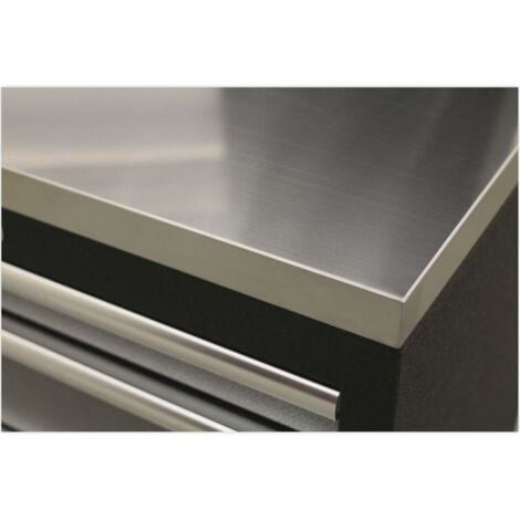 Sealey Superline PRO&reg Stainless Steel Worktop 680mm APMS50SSA